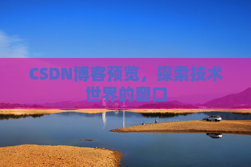 CSDN博客预览,探索技术世界的窗口